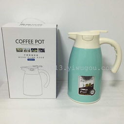 義烏國(guó)際商貿(mào)城里的專業(yè)選擇 信宇不銹鋼真空咖啡壺